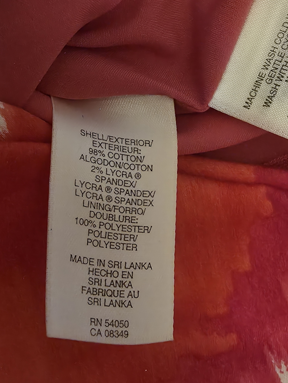 JONES NEW YORK Sleeveless Pink Patterned Business Casual Classic Dress Size 2p - Picture 8 of 9